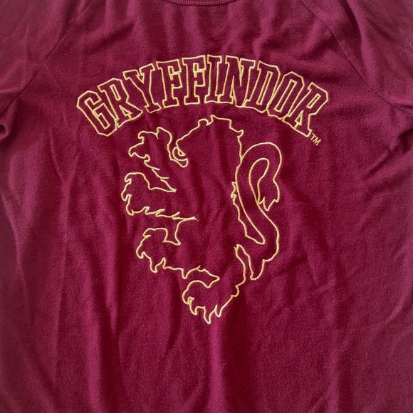 Harry Potter Gryffindor Sweatshirt Burgundy Gold Lion Graphic Pullover
Large - Picture 2 of 4